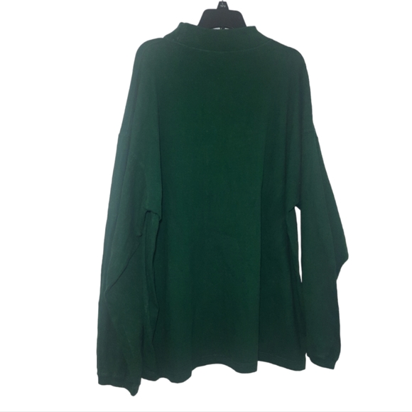 Vintage 90's Green Bay Packers NFL long sleeve mock turtleneck men's size large - Picture 2 of 5